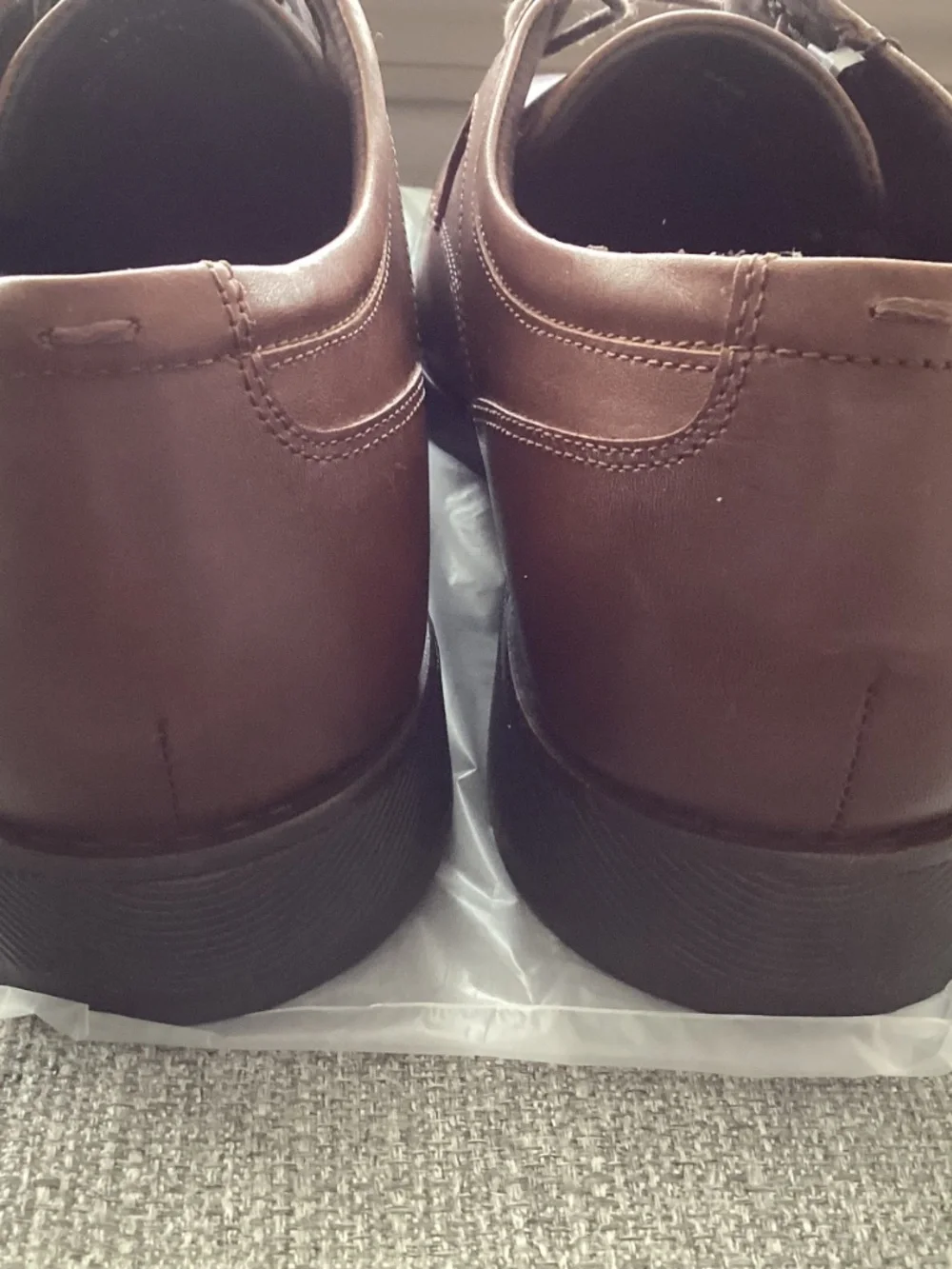 Johnston & Murphy Holcomb Waterproof Plain Toe Derby, size 11